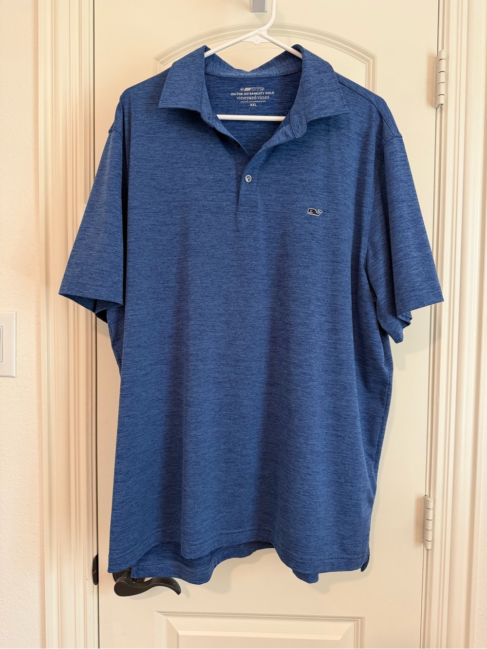 Vineyard Vines On The Go Sankaty Polo Blue XXL